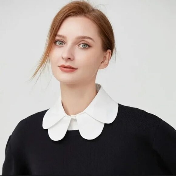 Detachable Elegant White Colar for Blouse | NWT - Picture 1 of 4